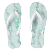 Green Marble Teenslippers (Voetbed)