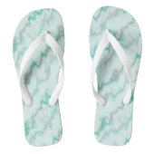 Green Marble Teenslippers (Voetbed)
