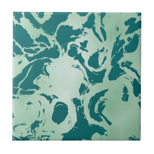 Green Marble Tegeltje (Voorkant)