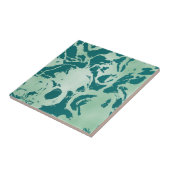 Green Marble Tegeltje (Zijkant)