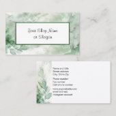 Green Marble Visitekaartje (Voorkant / Achterkant)