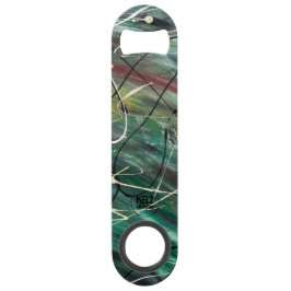 Green Maroon Wit Roestvrij staal Fles Opener Speed Flessenopener