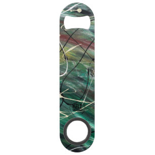 Green Maroon Wit Roestvrij staal Fles Opener Speed Flessenopener