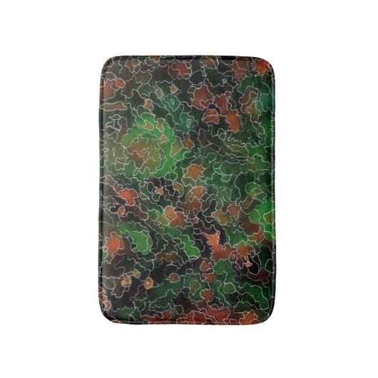 Green Maze Badmat (Voorkant Verticaal)