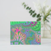 Green Meadow Melt Briefkaart (Staand voorkant)