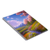 Green Meadow met een Babbling Stream Notitieboek (Rechterzijde)