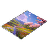 Green Meadow met een Babbling Stream Notitieboek (Linkerzijde)
