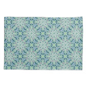 Green Medallions Pillow Hoesje Kussensloop (Achterkant)