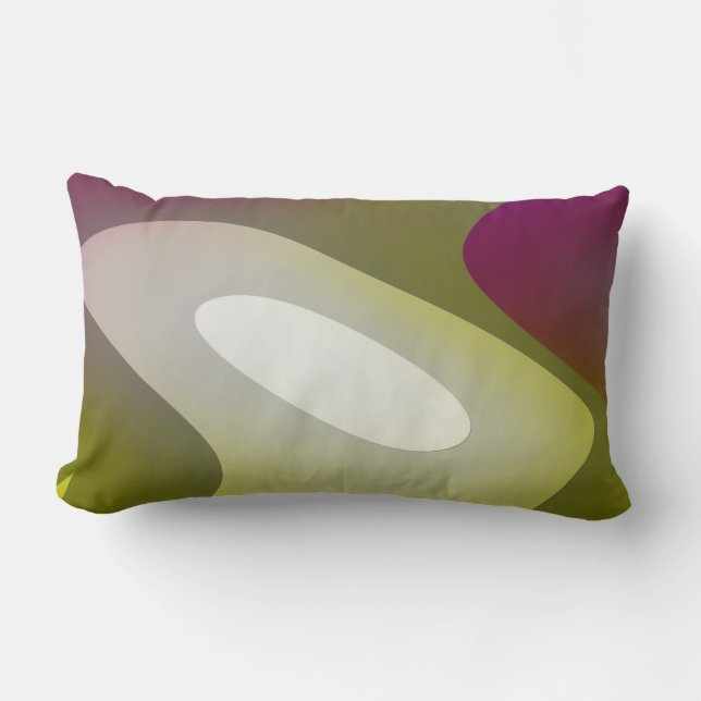 Green Meditation 6001 Lumbar Pillow Kussen (Voorkant)