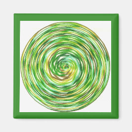 Green Meditation Magneet
