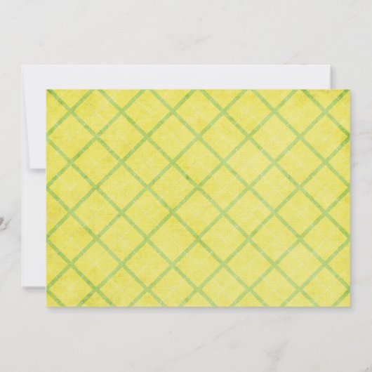 Green Medley 5x7 Uitnodigingen (Achterkant)