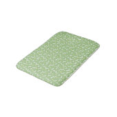 Green Memphis Pattern Bath Mat (Gekanteld)