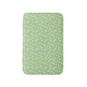 Green Memphis Pattern Bath Mat (Voorkant Verticaal)