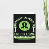 Green Mental Health Awareness Month Fight the Stig Kaart (Voorkant)