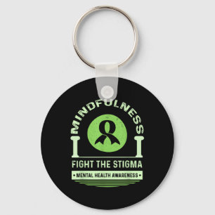 Green Mental Health Awareness Month Fight the Stig Sleutelhanger