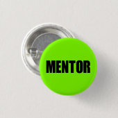 Green Mentor Ronde Button 3,2 Cm (Voorkant /achterkant)