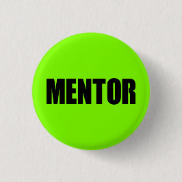 Green Mentor Ronde Button 3,2 Cm