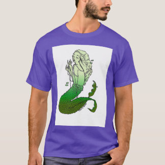 Green Mermaid 9 T-shirt