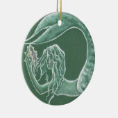 Green Mermaid Ornament (Rechts)
