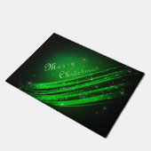 Green Merry kerst Deurmat (Schuin)
