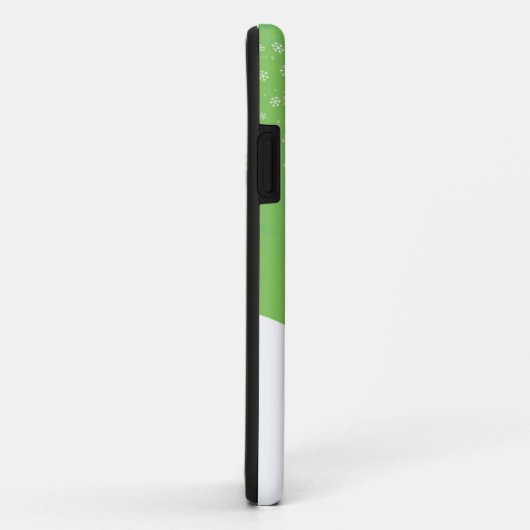 Green Merry-kerstboom Case-Mate iPhone Case (Achterkant/rechts)