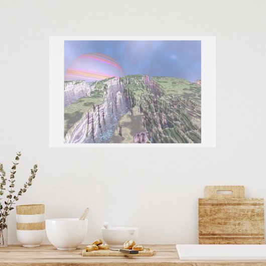 Green Mesa Poster (Keuken)