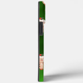Green Metallic Gingerbrood Cookie Man Holiday Case-Mate iPhone Case (Achterkant / Rechts)