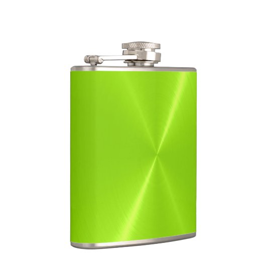 Green Metallic Steel Metal 2 Heupfles (Rechts)