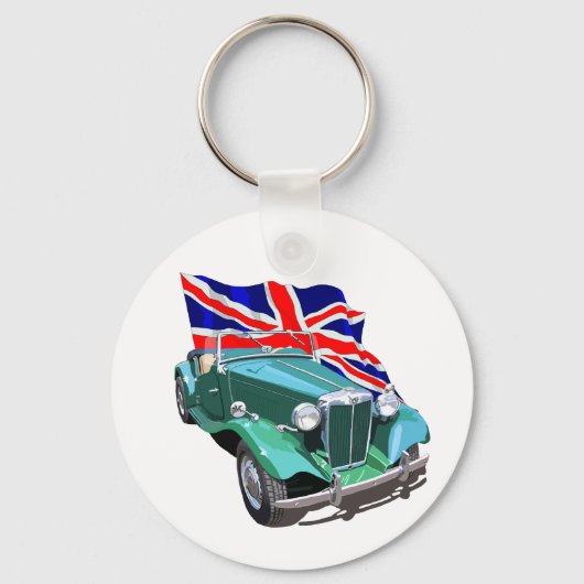 Green MG-TD Sleutelhanger (Voorkant)