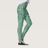 Green Micro Camo Pattern Leggins Leggings (Rechts)