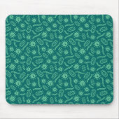 Green Microbes Patroon Muismat (Voorkant)