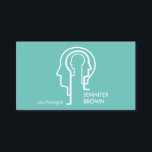 Green Mind Science Human Head psycholoog Visitekaartje<br><div class="desc">Green Mind Science Human Head psycholoog</div>