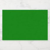 Green Mini Sparkling Wijnetiket (Enkel label)