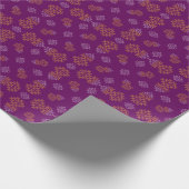 Green Minimal Tamil Kolam Pongal Design Cadeaupapier (Hoek)