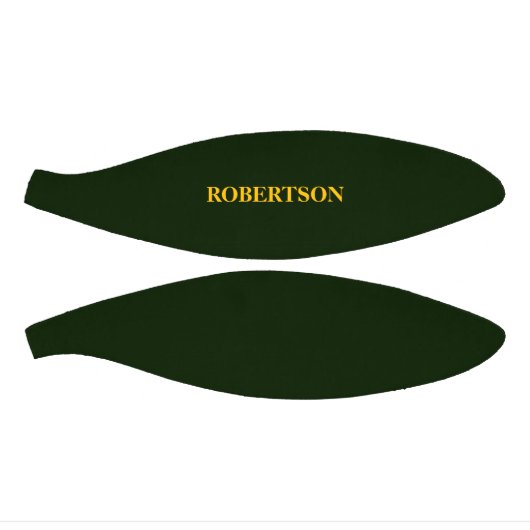 Green minimalist custom name basketbal (Panelen)