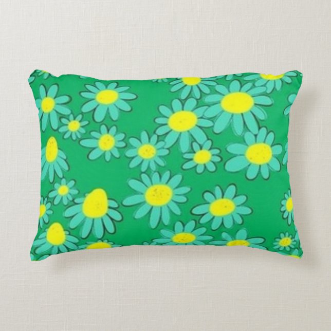 Green Mint Accent Kussen (Voorkant)