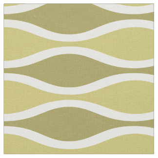 Green Mod Hourglass Fabric Stof