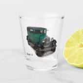 Green Model A shot glas (Voorkant)