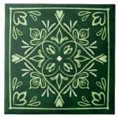 Green Modern Classic Tegeltje (Voorkant)