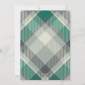 Green Modern Plays Prettige feestdagen Foto Feestdagenkaart (Achterkant)