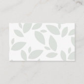 Green Monkey Luier Raffle Ticket Informatiekaartje (Achterkant)