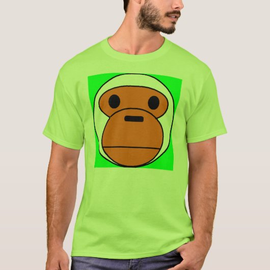 Green Monkey T-shirt (Voorkant)