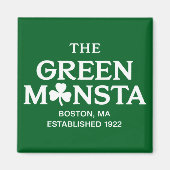 Green Monsta Boston Green Monstah Baseball Gift Magneet (Voorkant)