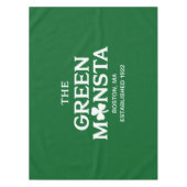 Green Monsta Boston Green Monstah Baseball Gift Tafelkleed (Voorkant)