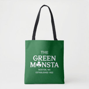 Green Monsta Boston Green Monstah Baseball Gift Tote Bag