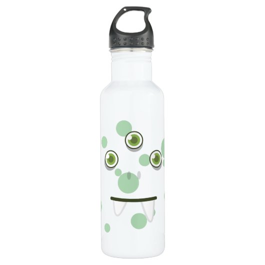 Green Monster Face Waterfles (Voorkant)