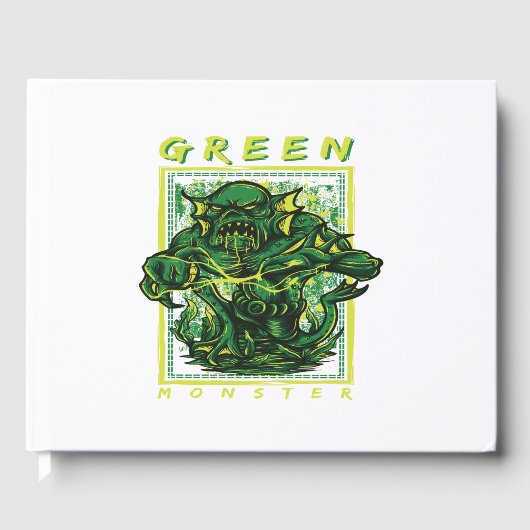 GREEN MONSTER GASTENBOEK (Voorkant)