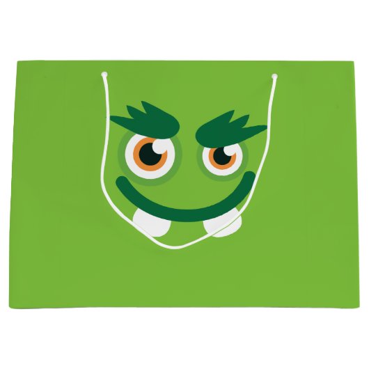 Green Monster Large Cadeautasje (Voorkant)