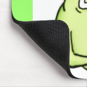 Green Monster Mousepad Muismat (Hoek)