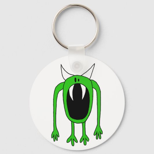 Green Monster Sleutelhanger (Voorkant)